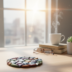 POSAVASOS RESINA MATE