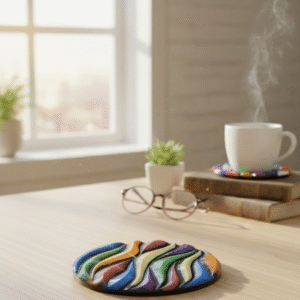 POSAVASOS RESINA BRILLANTES